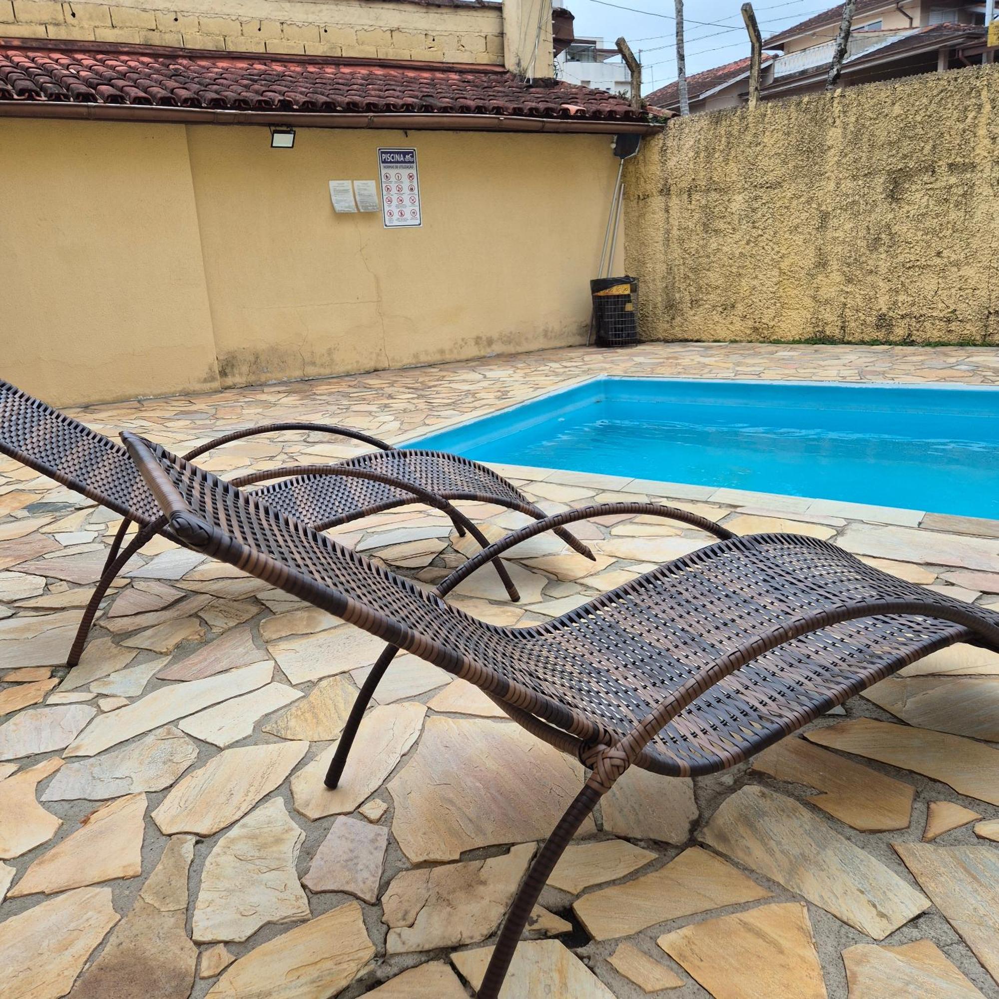 Casa 7 Em Ubatuba No Centro Condominio Com Piscina E Churrasqueira Extérieur photo